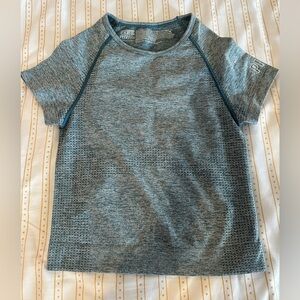 Victoria Secret PINK seamless compression shirt, heather green